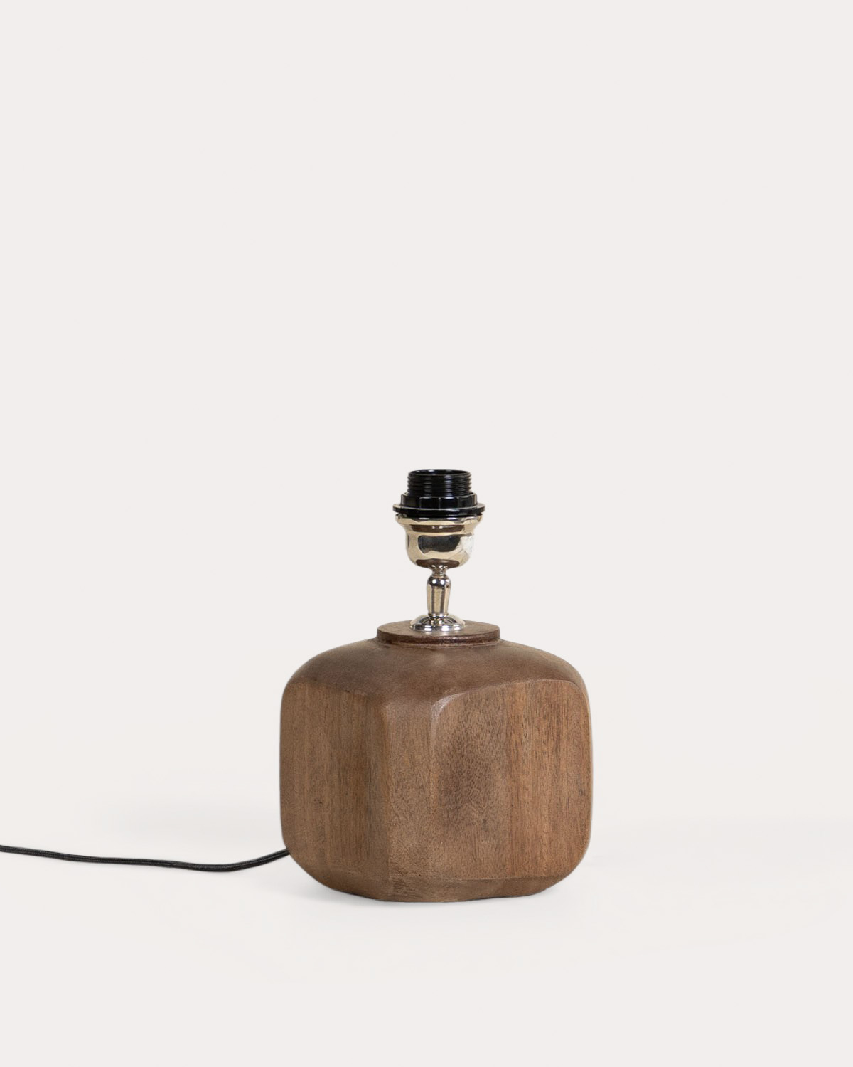 Mango Wood Table Lamp Base Teryn, gallery image 1