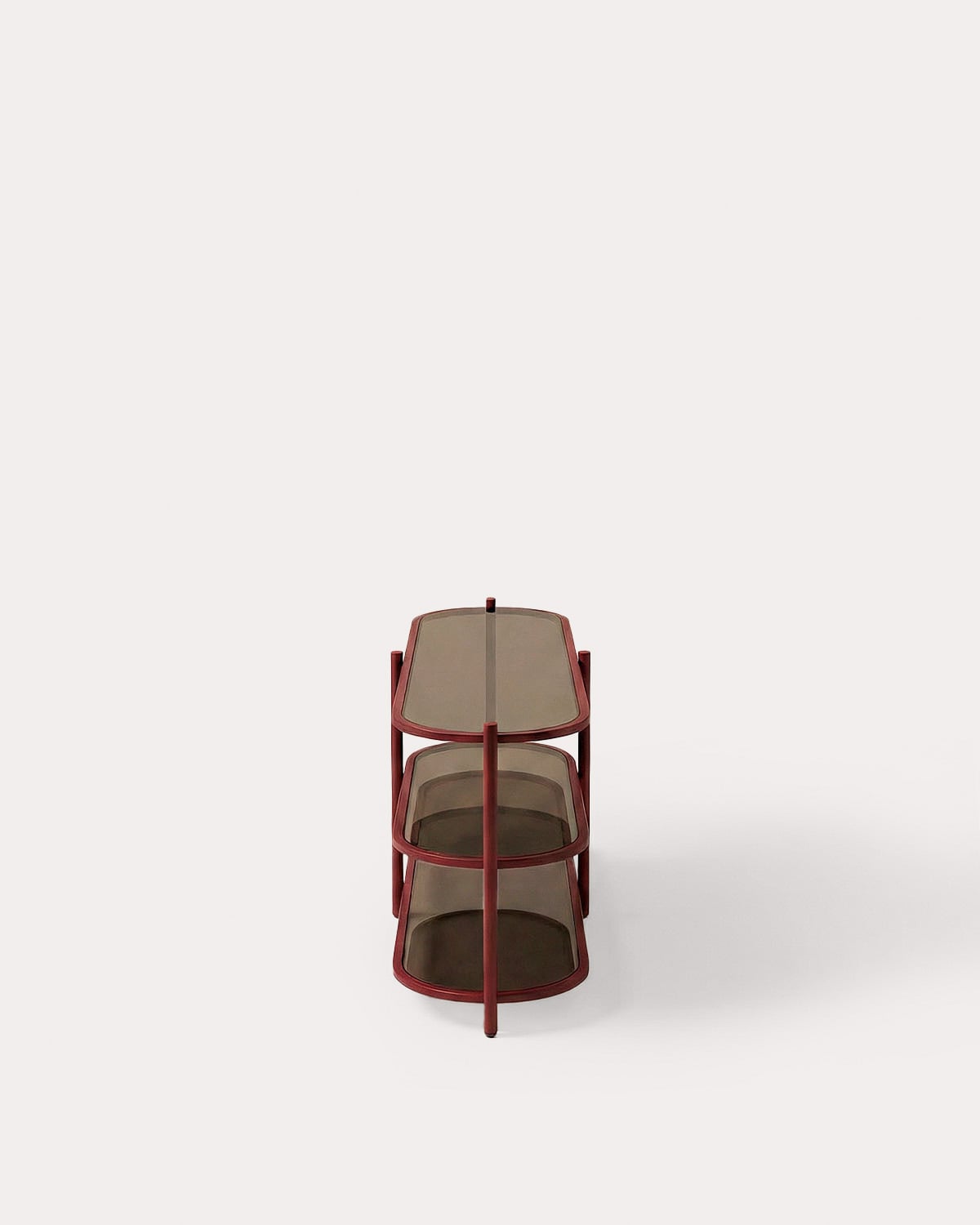 Metal and Tempered Glass Bookshelf (50x150 cm) Yerry, gallery image 2