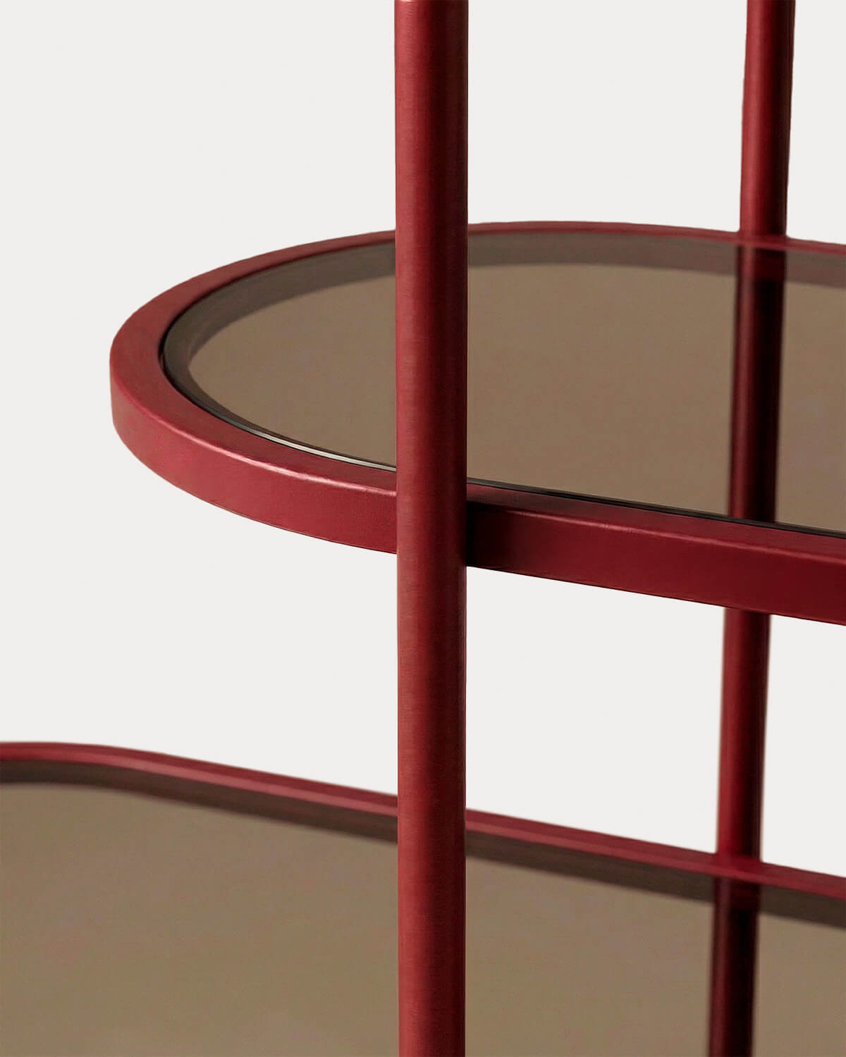 Metal and Tempered Glass Bookshelf (50x150 cm) Yerry, gallery image 4