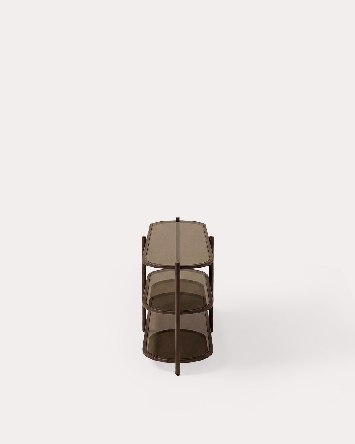 Metal and Tempered Glass Bookshelf (50x150 cm) Yerry, gallery image 4