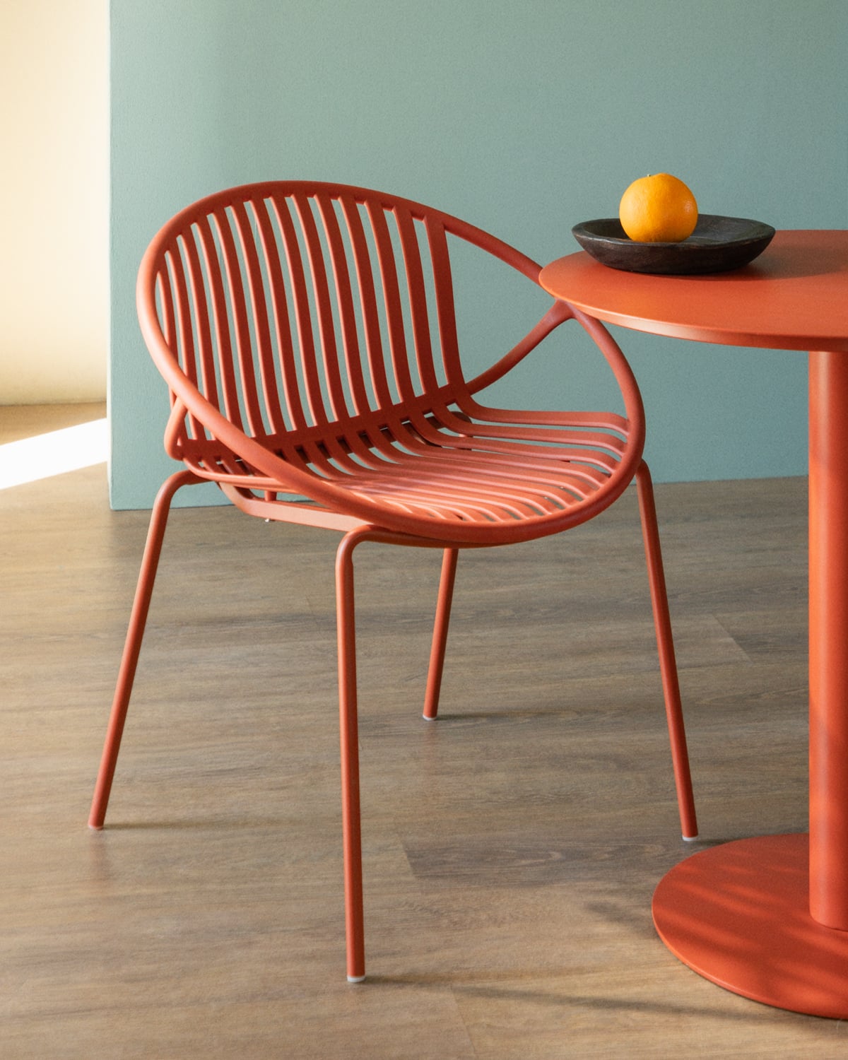 Polypropylene and Metal Dining Chair Anier, gallery image 2