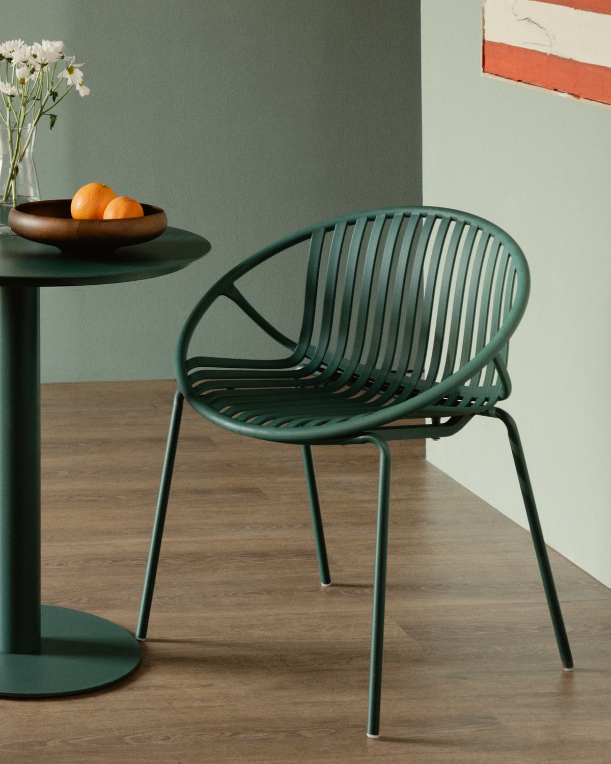 Polypropylene and Metal Dining Chair Anier, gallery image 2