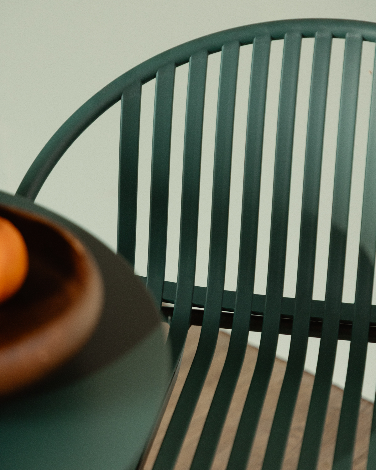 Pack of 2 polypropylene and metal dining chairs Anier, gallery image 3