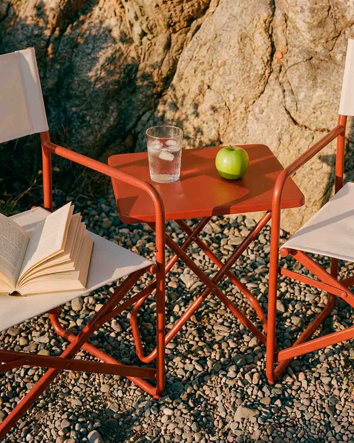 Folding Metal Side Table (50x50 cm) Bowye, gallery image 2