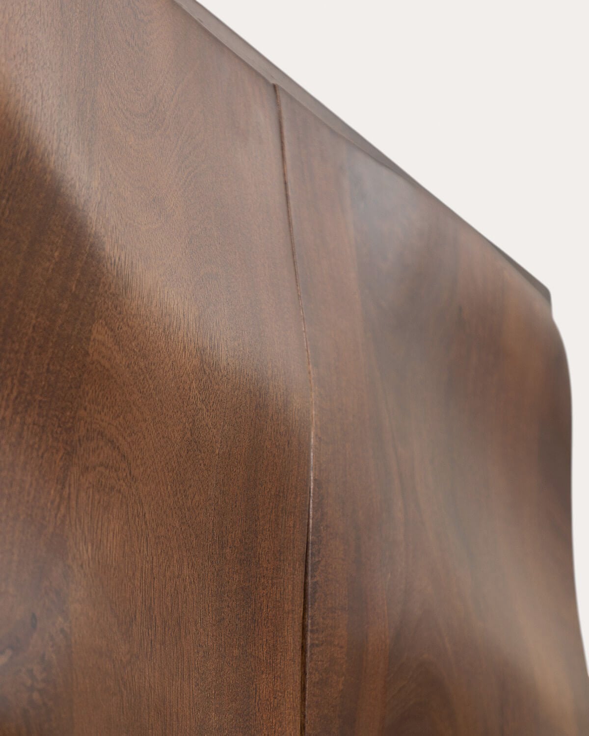 Wall-hung bathroom cabinet with 2 doors 90x45 cm made of mango wood Orlean, gallery image 10