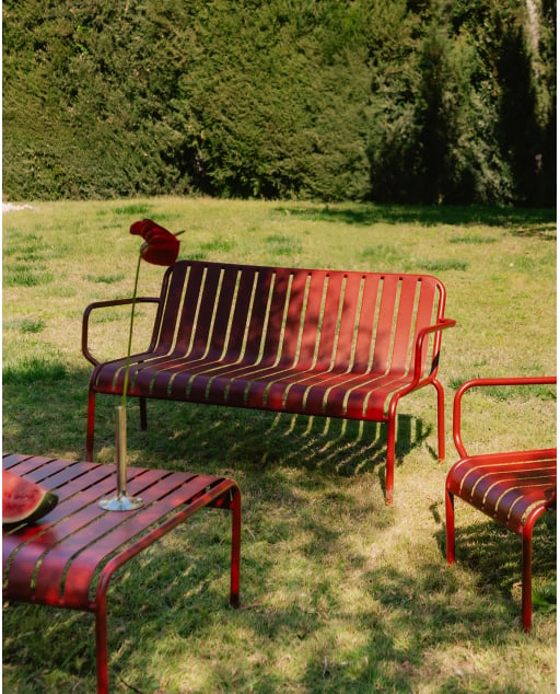 Metal Garden Sofa 2 Seater Tavo