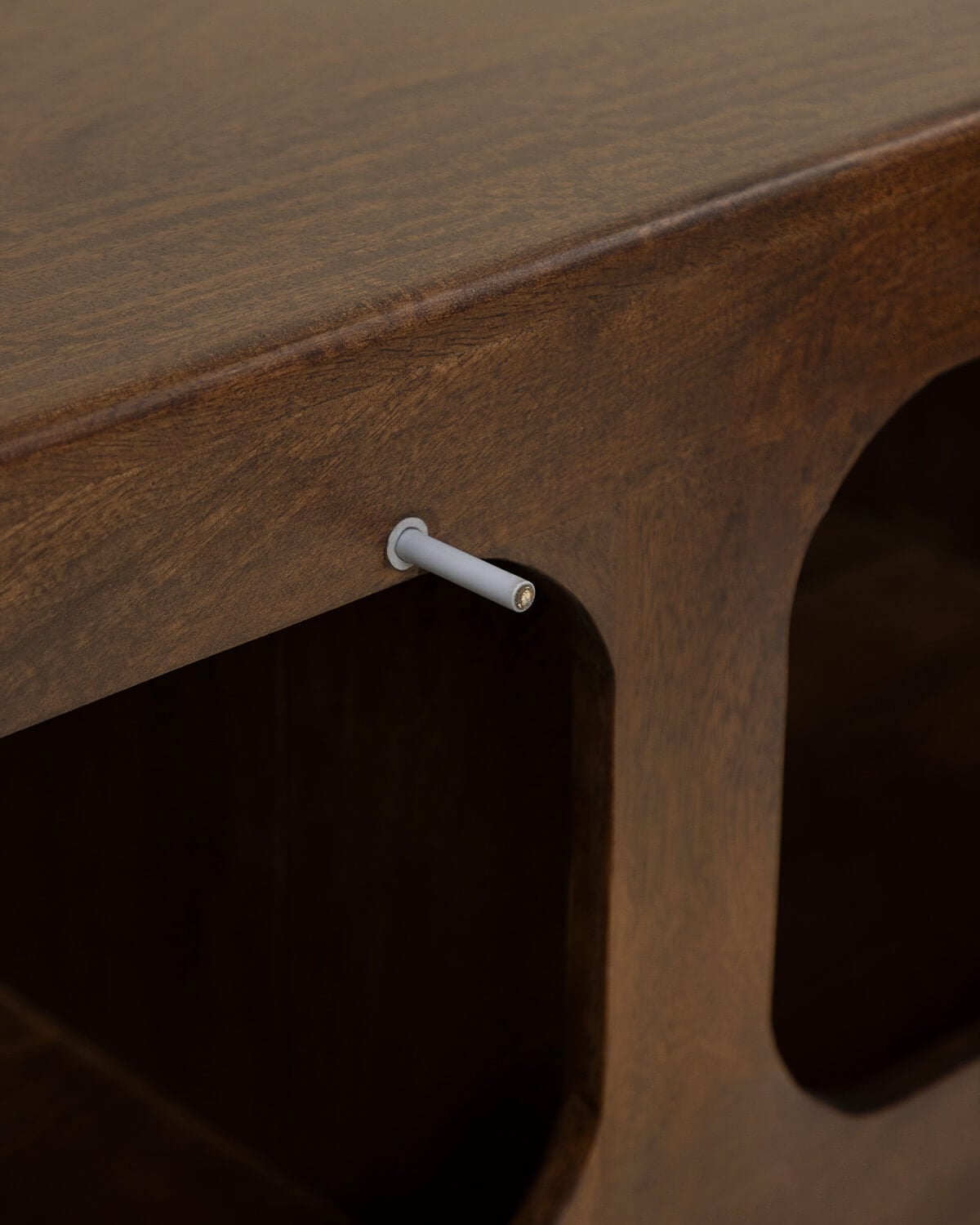 Mango Wood 4 Door TV Unit Orlean, gallery image 6