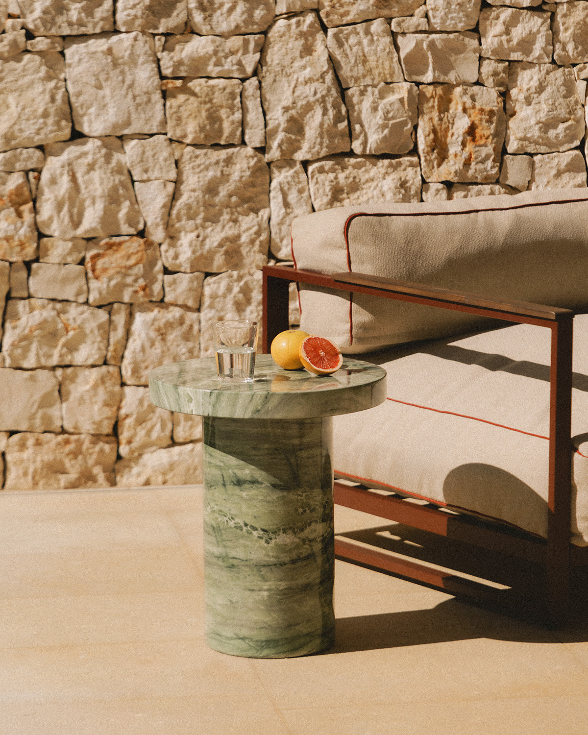 Round Concrete Side Table (Ø45 cm) Mathis, gallery image 2