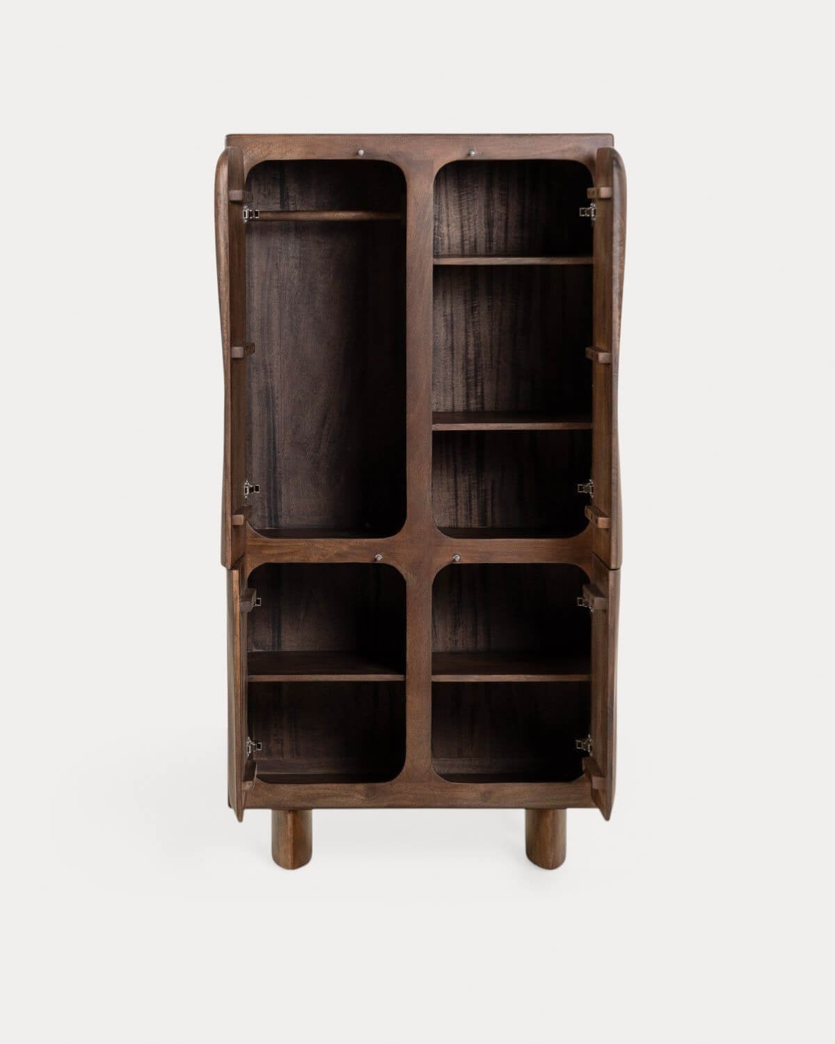 Mango Wood 4 Door Wardrobe 175x90 cm Orlean, gallery image 4