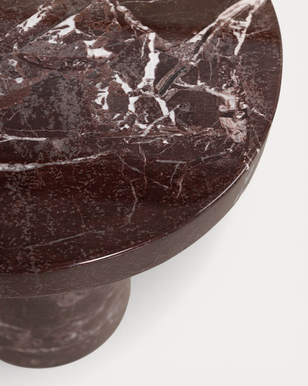 Round Outdoor Side Table in Concrete (Ø45 cm) Mathis, gallery image 5