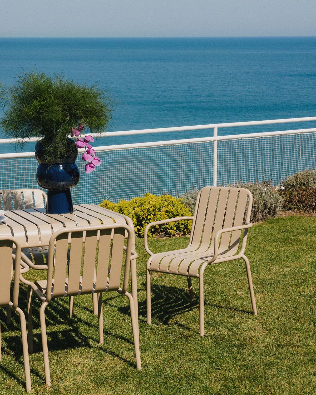 Outdoor Chair with Metal Armrests Tavo, gallery image 2