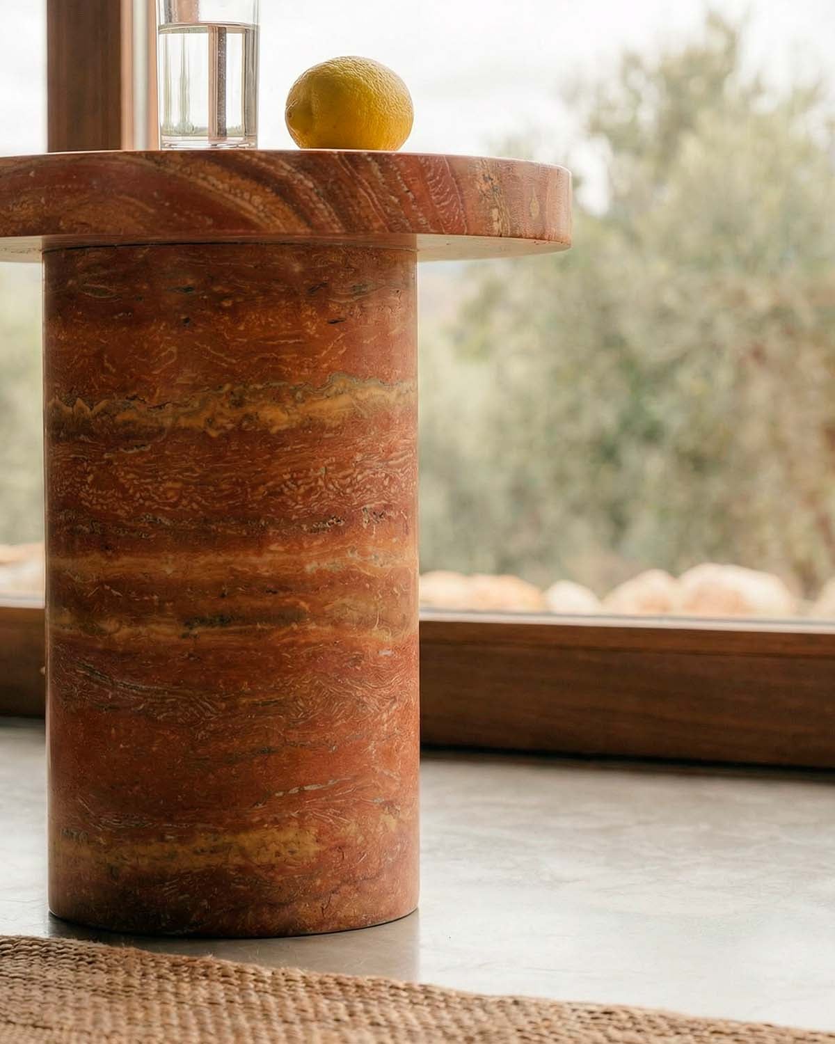 Round Concrete Side Table (Ø45 cm) Mathis, gallery image 3