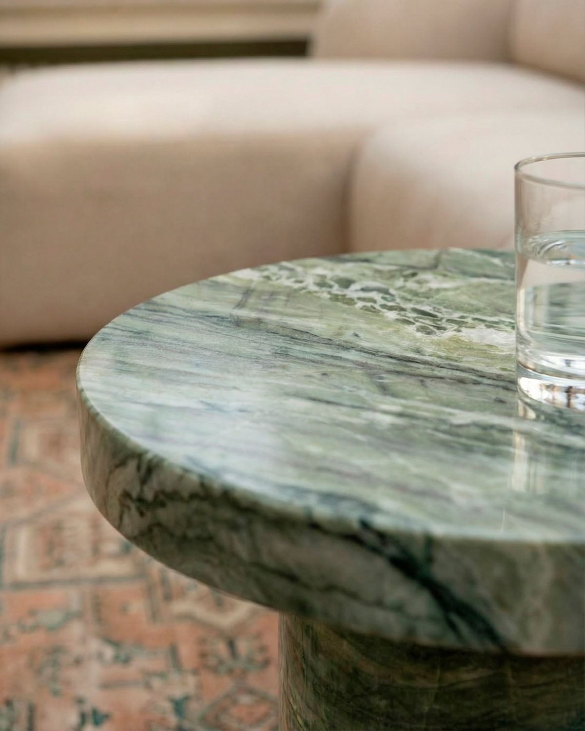 Round Concrete Side Table (Ø45 cm) Mathis, gallery image 3