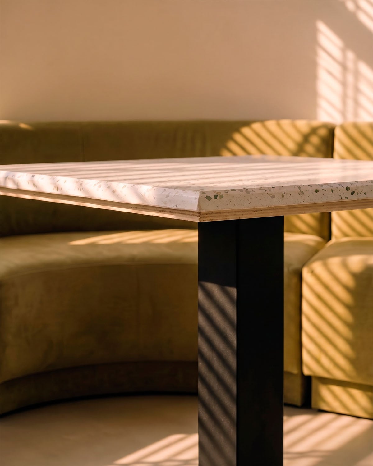 Square Terrazzo Dining Table (70x70 cm) Habana, gallery image 6