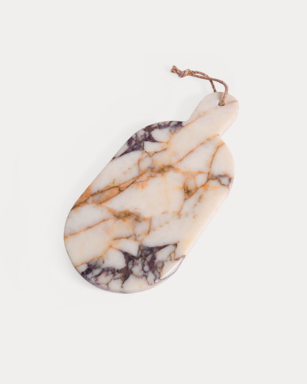 Oval marble serving board 40x20 cm Tahani, gallery image 4