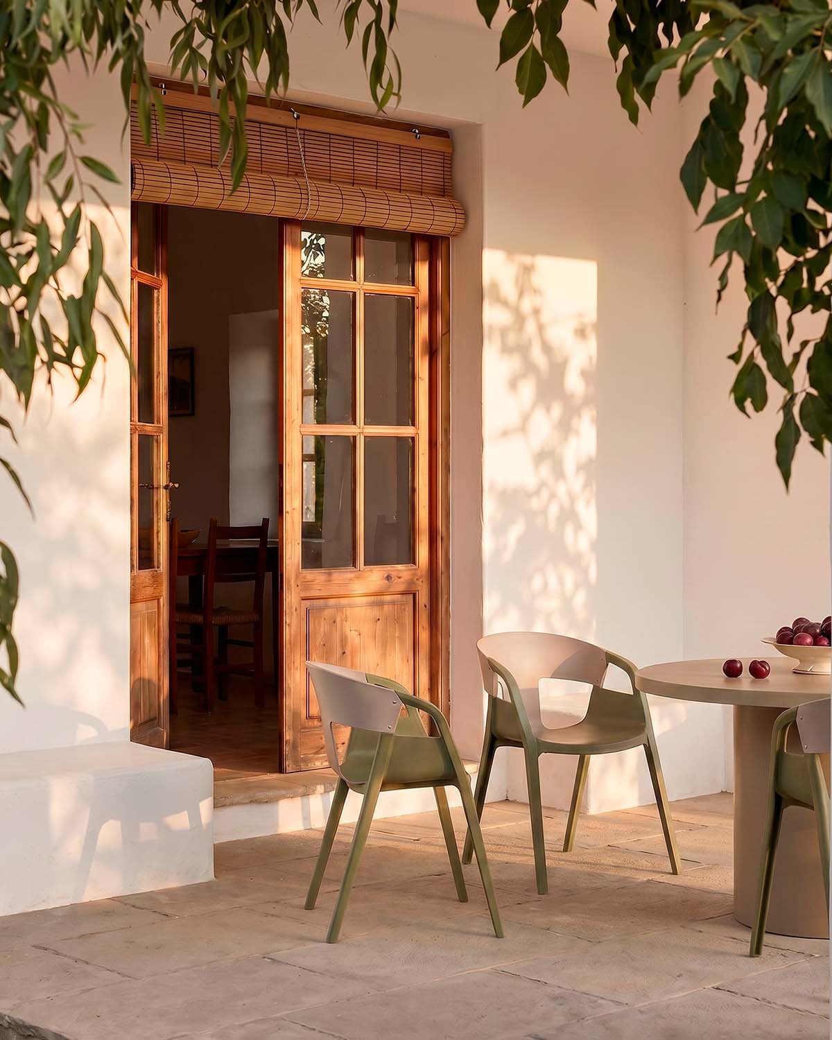 Pack 2 Polypropylene Outdoor Chairs Barrax, gallery image 2