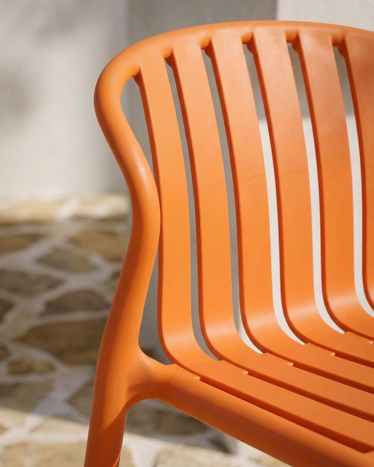 Polypropylene Outdoor High Stool (65 cm) Baztan, gallery image 3