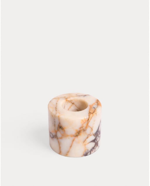 Round Marble Candle Holder (Ø4 cm) Sask