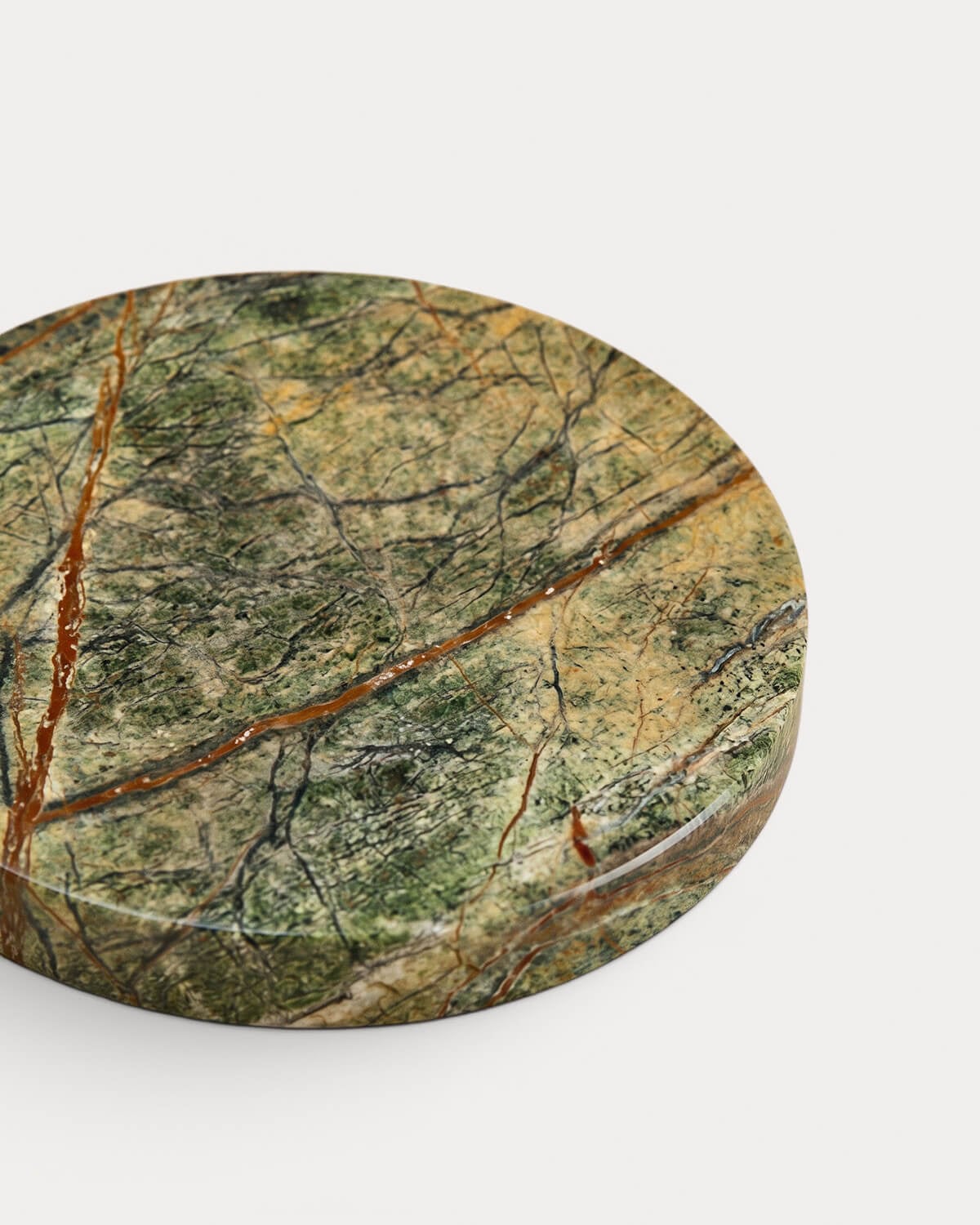 Set of 4 Round Marble Coasters (Ø10 cm) Minao, gallery image 5