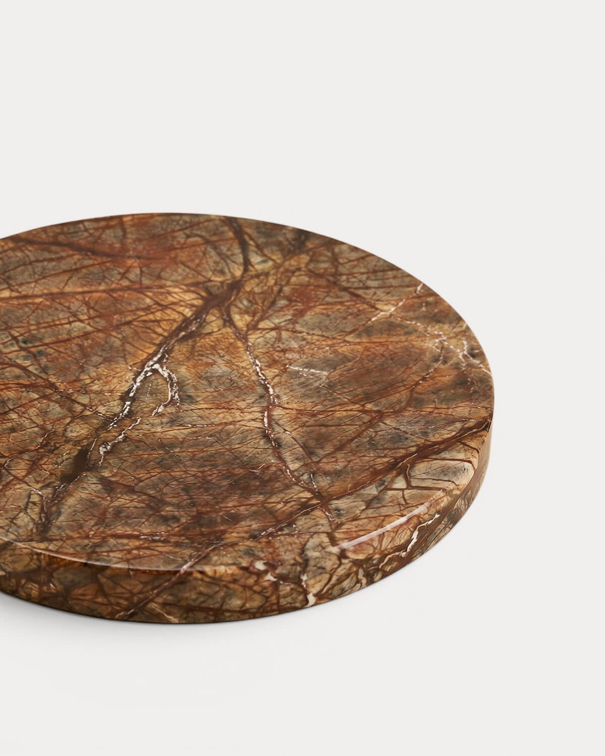 Set of 4 Round Marble Coasters (Ø10 cm) Minao, gallery image 5