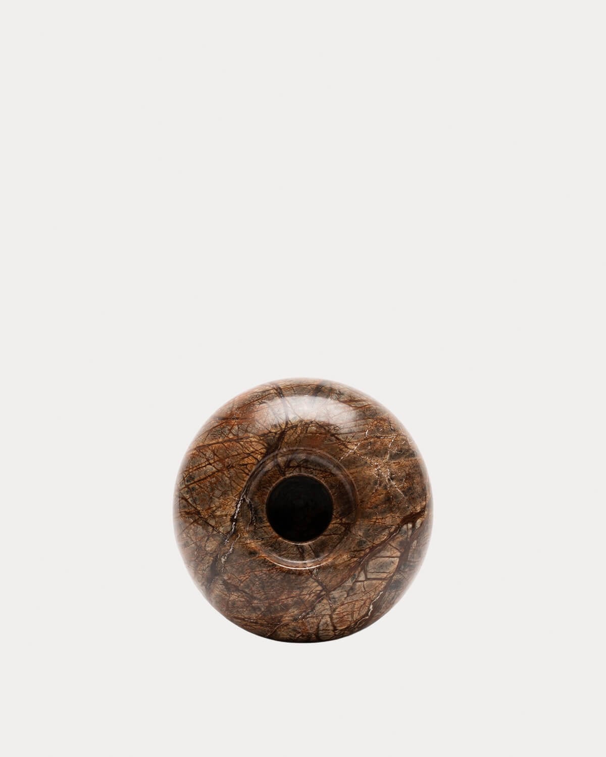 Round Marble Candle Holder (Ø9 cm) Menera, gallery image 2