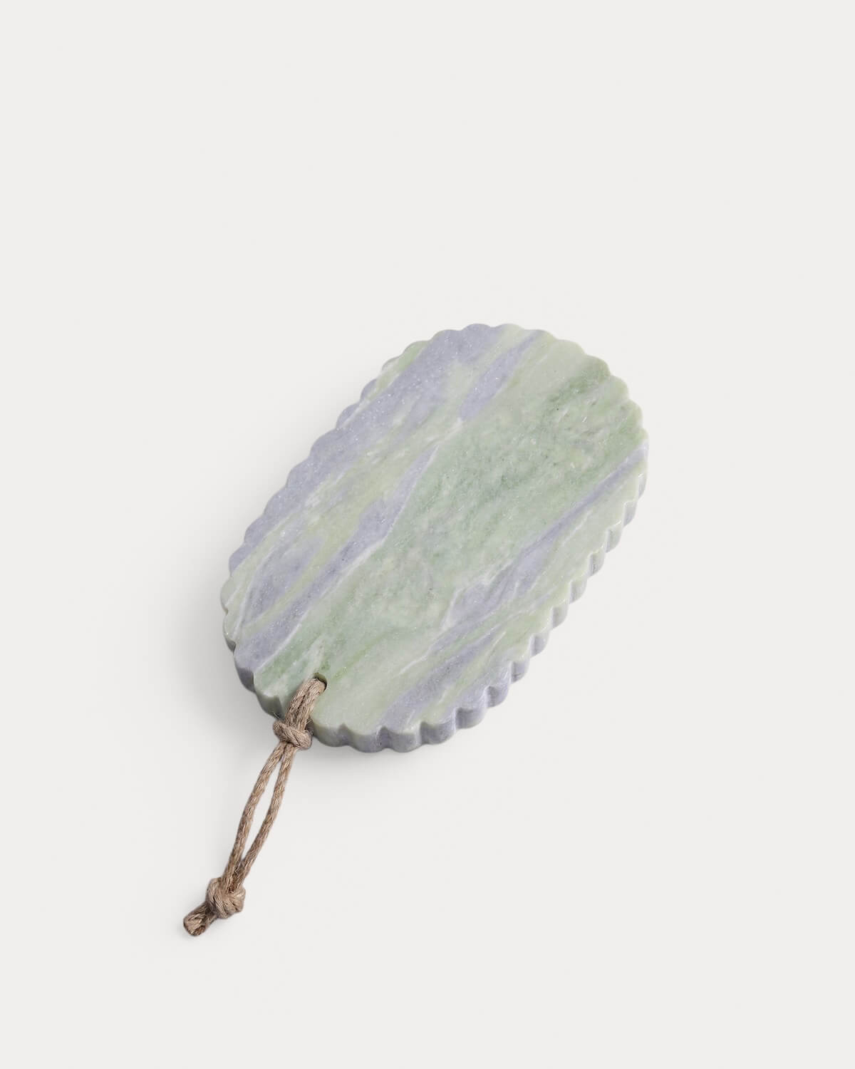 Oval Marble Cutting and Serving Board (30x15 cm) Volga, gallery image 1