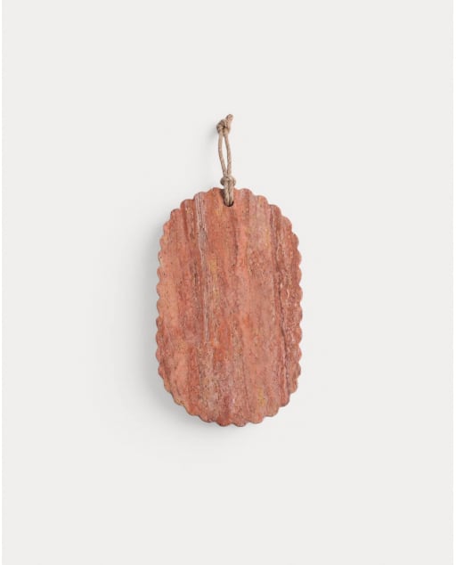 Oval Marble Cutting and Serving Board (30x15 cm) Volga