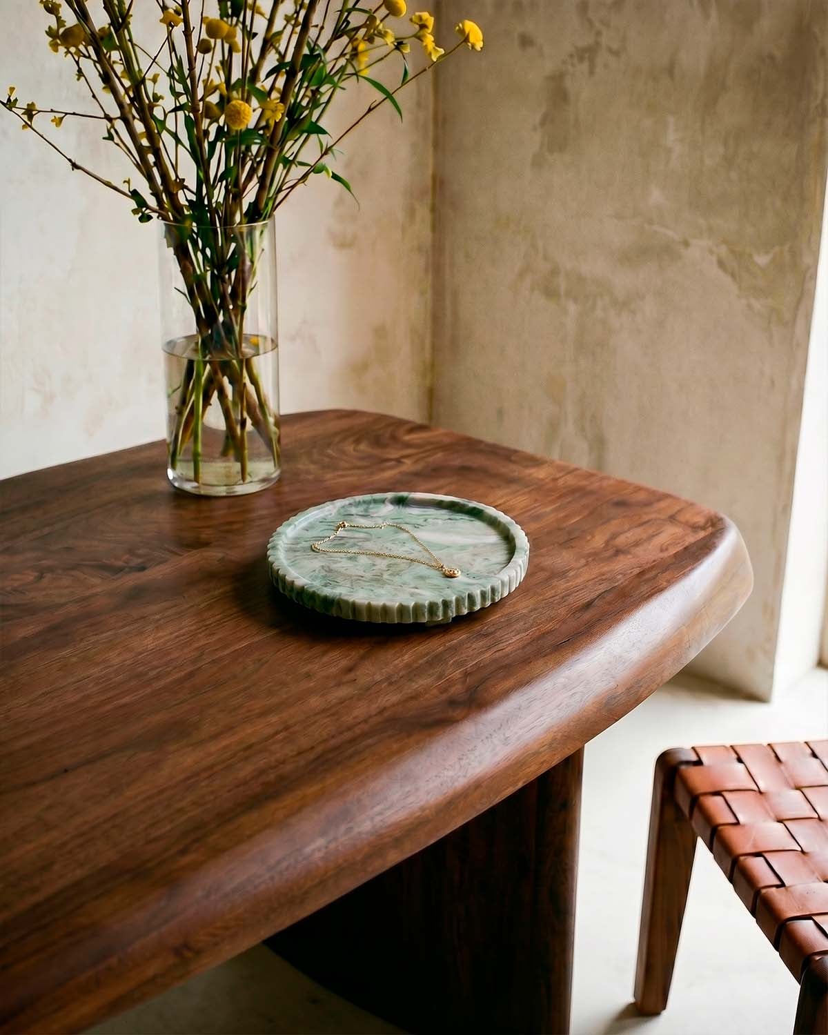 Marble Round Decorative Tray Todra, gallery image 2