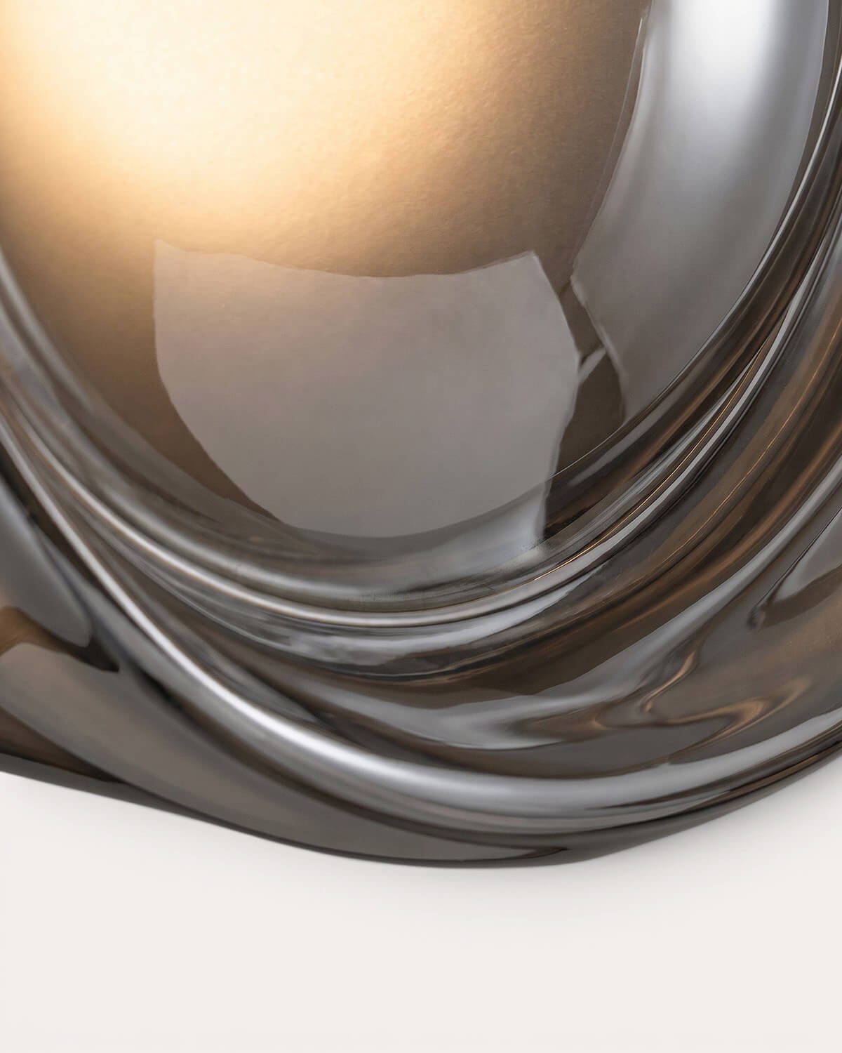LED Glass Wall Light Yasu, gallery image 6