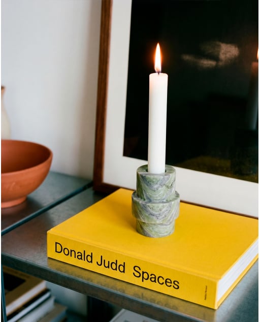 Marble Round Candle Holder (Ø6 cm) Siomha