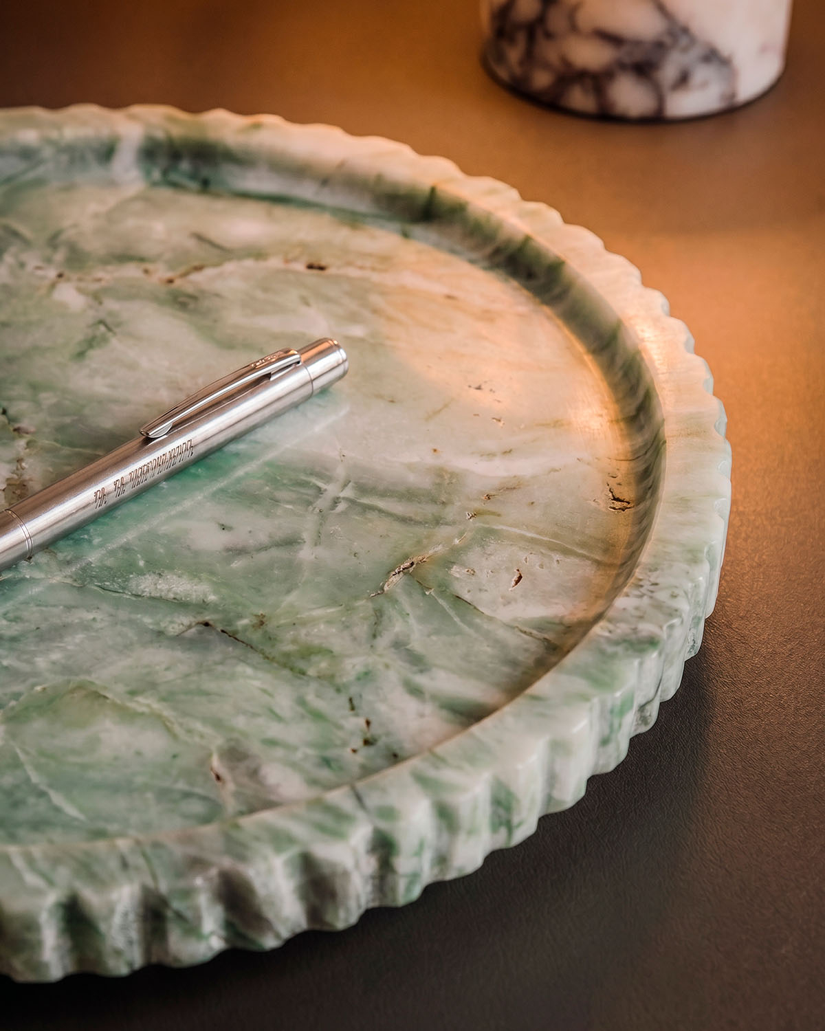Marble Round Decorative Tray Todra, gallery image 3