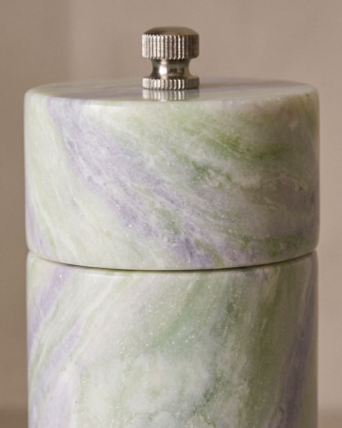 Marble salt and pepper grinder Ezila, gallery image 3