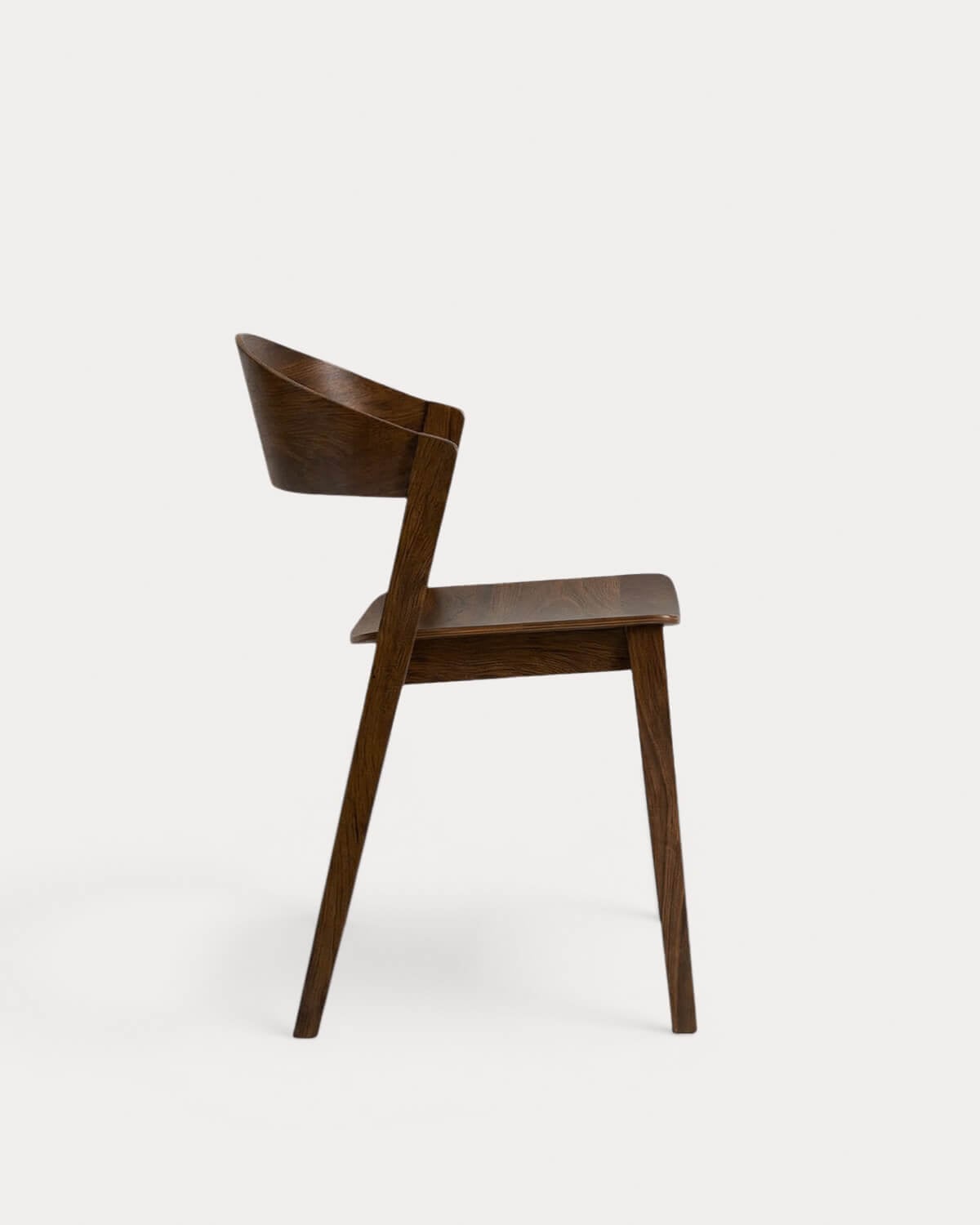 Pack of 4 Laly Oak Wooden Dining Chairs, gallery image 2