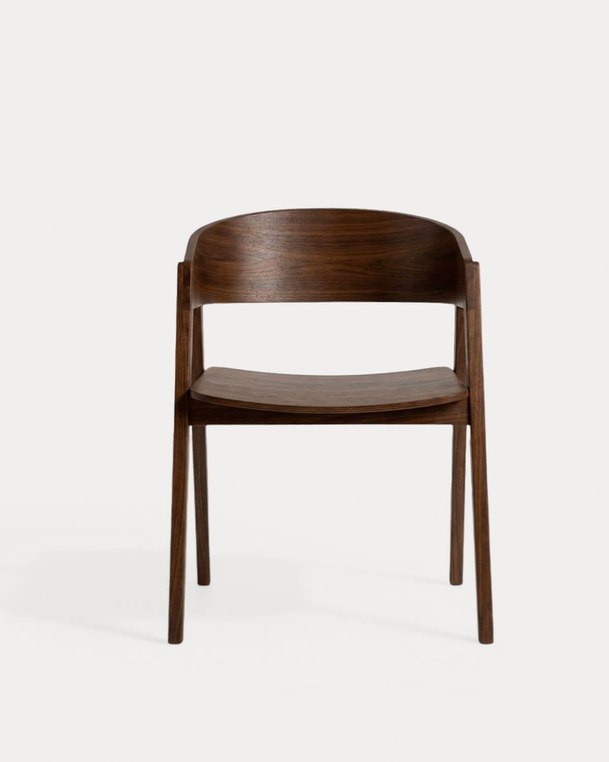 Pack of 4 Laly Oak Wooden Dining Chairs, gallery image 3
