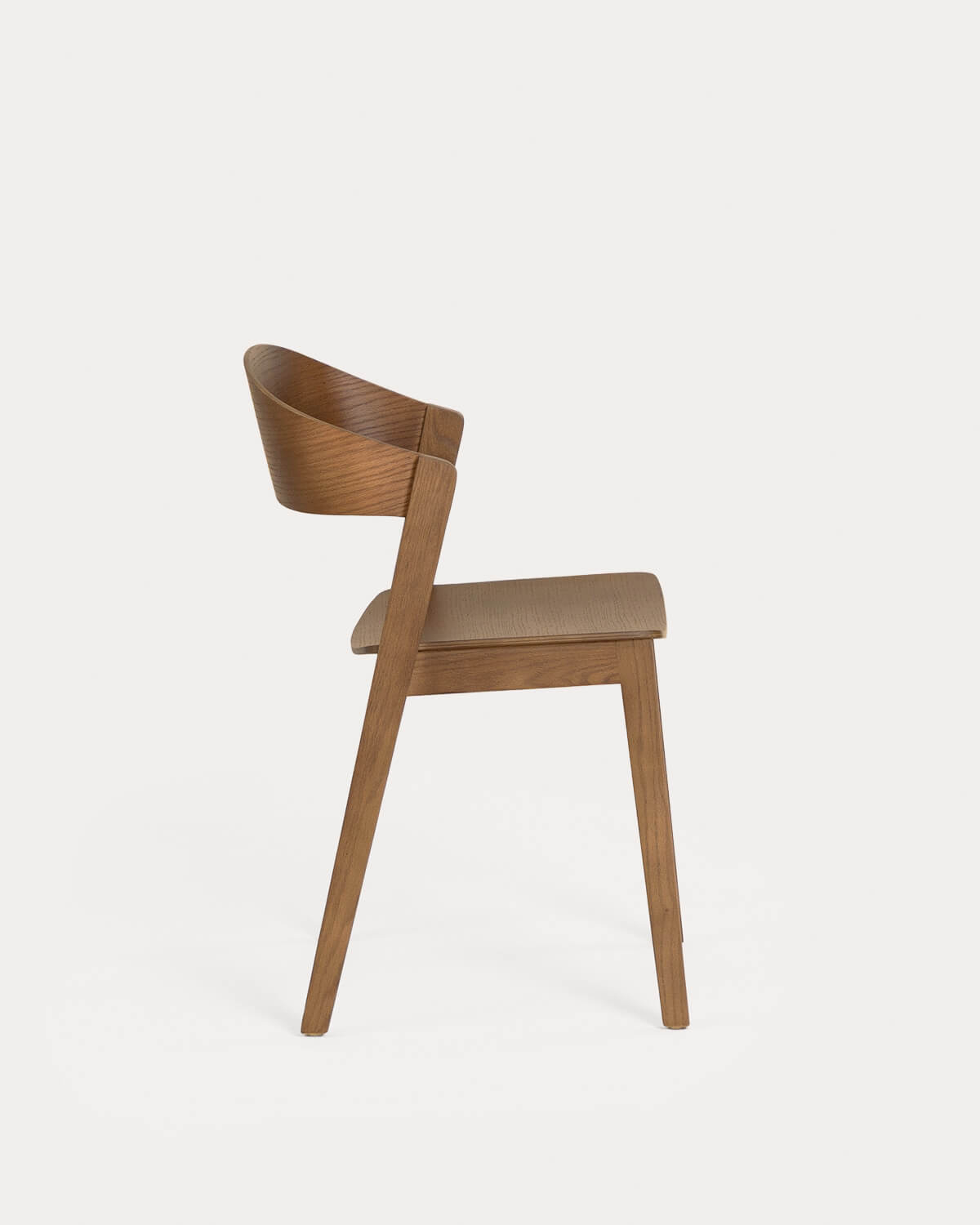 Pack of 4 Laly Oak Wooden Dining Chairs, gallery image 2