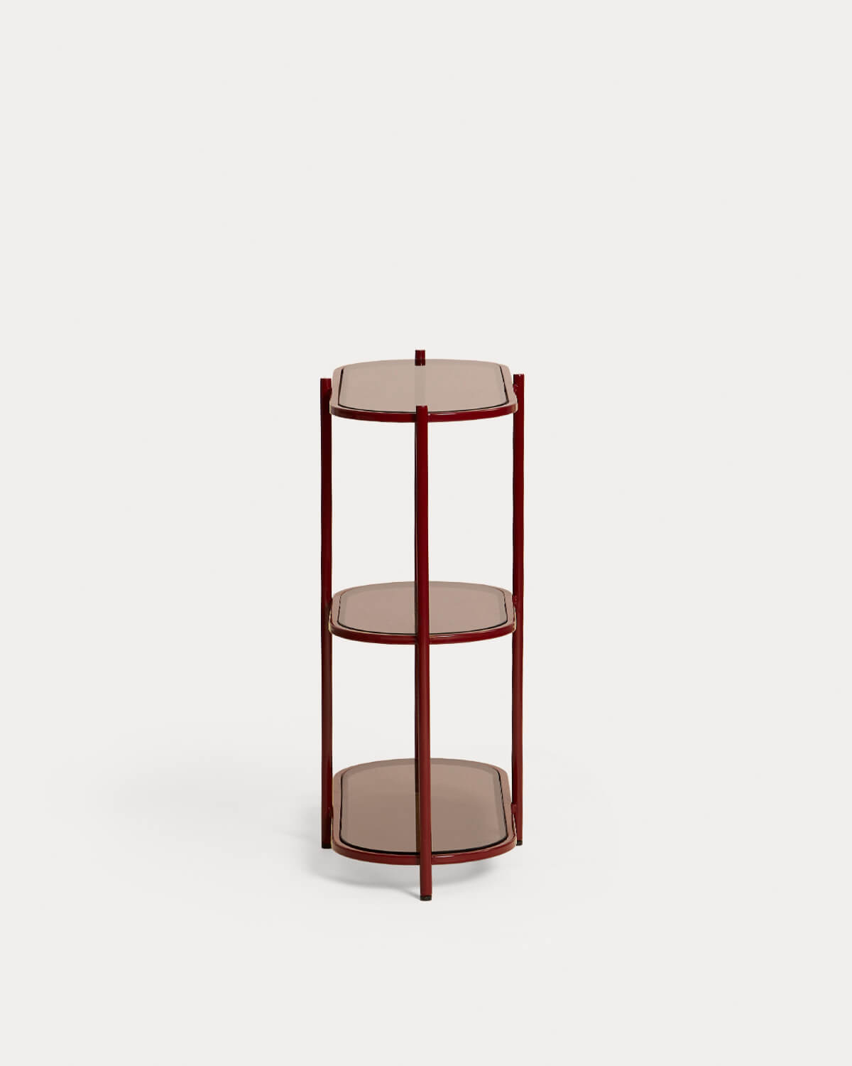 Metal and Tempered Glass Bookshelf (80x85 cm) Yerry, gallery image 4