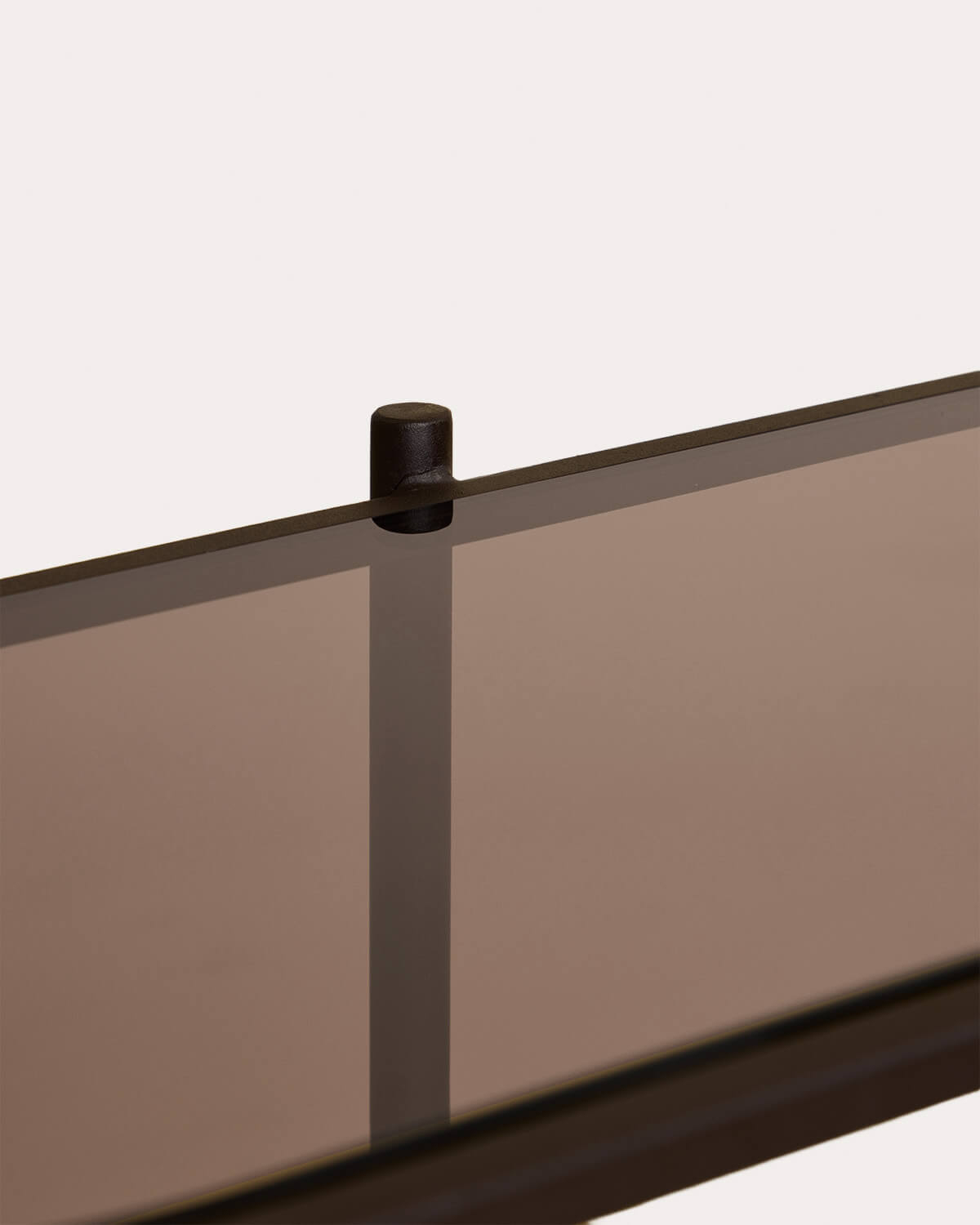 Metal and Tempered Glass Bookshelf (80x85 cm) Yerry, gallery image 4