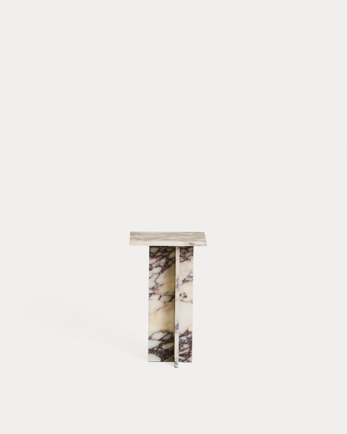 Square marble side table 30x30 cm Xanys , gallery image 4