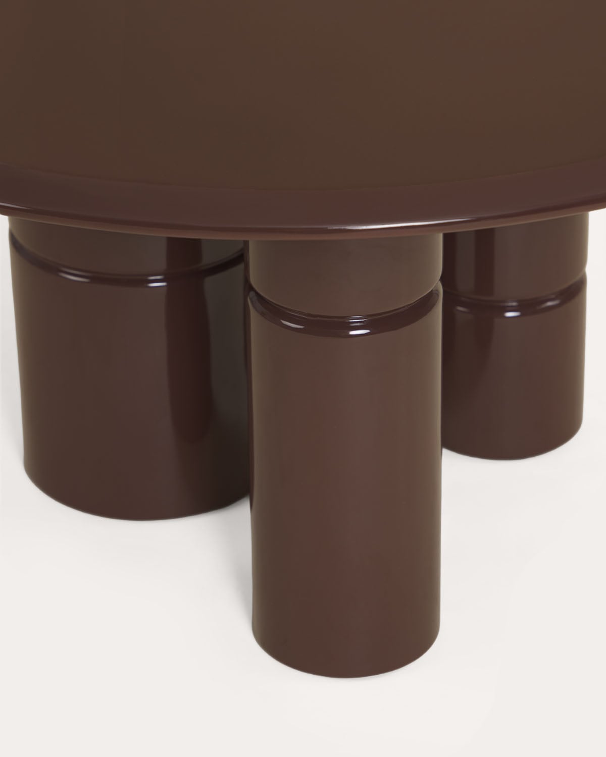 Round Wooden Coffee Table (Ø80 cm) Nonila, gallery image 6