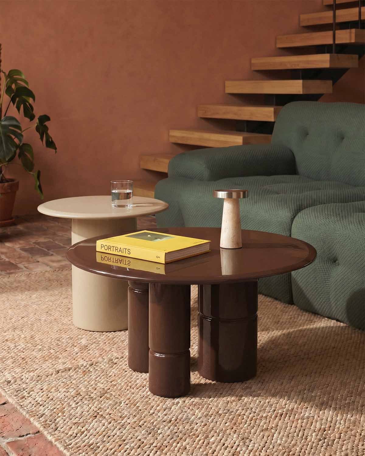Round Wooden Coffee Table (Ø80 cm) Nonila, gallery image 2