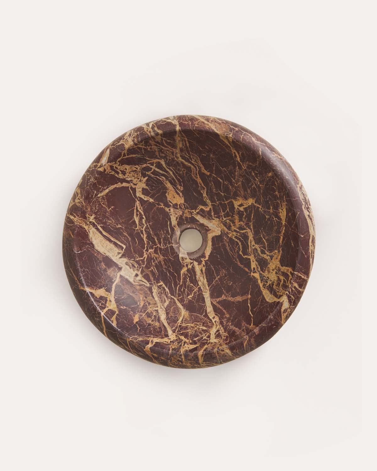Round marble washbasin Ø42 cm Saskia, gallery image 2