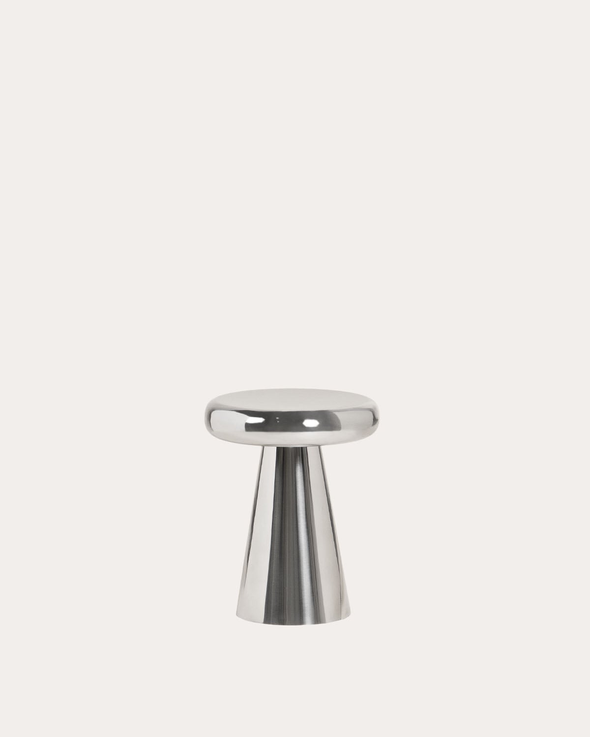 Round metal side table diameter Ø40 cm Rhea, gallery image 1