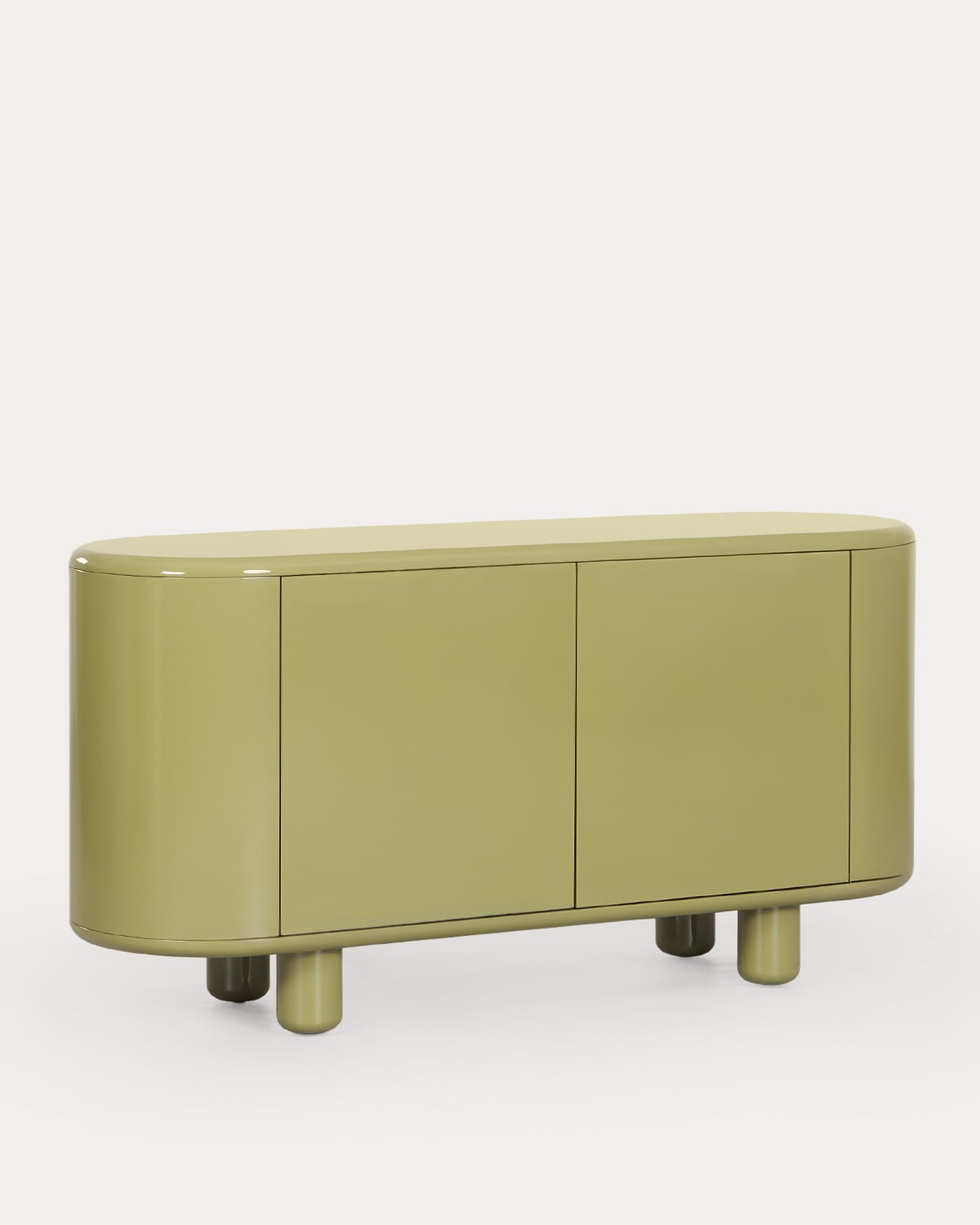 Low Sideboard 160x50 cm Wooden Oyku, gallery image 1
