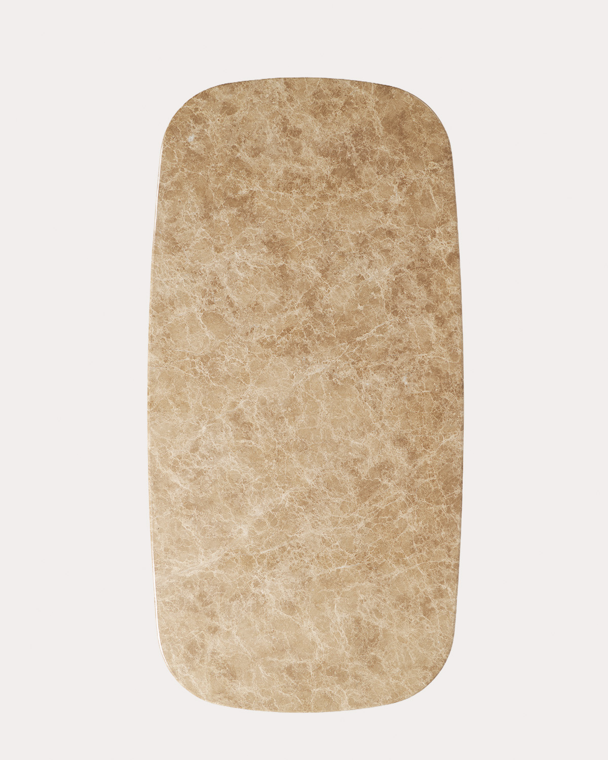 Rectangular dining table 220x100 cm made of marble and wood Basty, gallery image 2