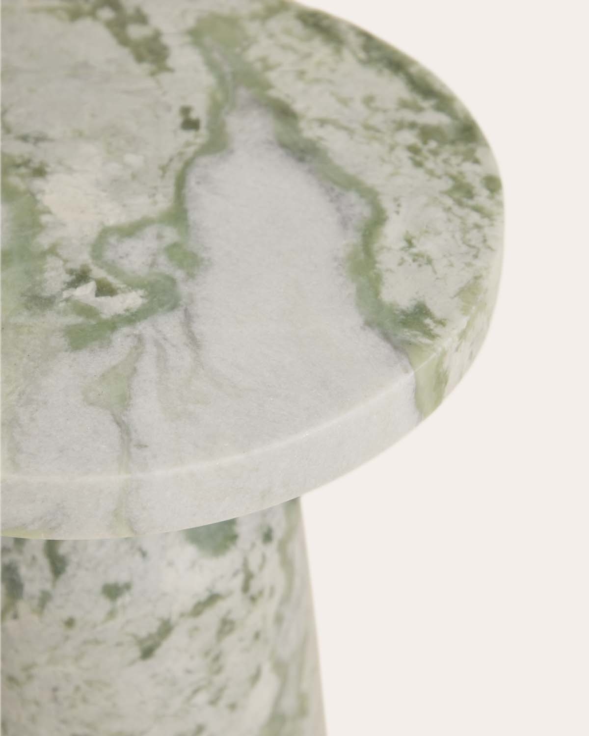 Round side table Ø30 cm in marble Galder, gallery image 3