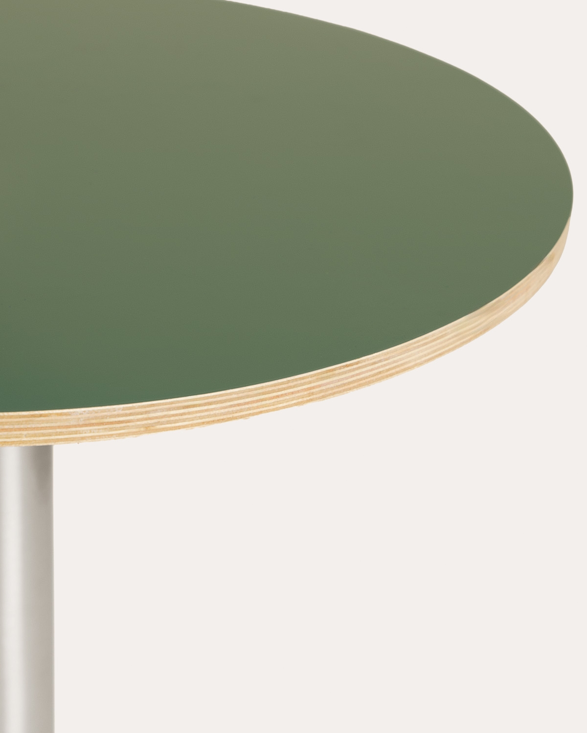 Round Dining Table Ø70 cm Made of Wood and Metal Miwel , gallery image 5