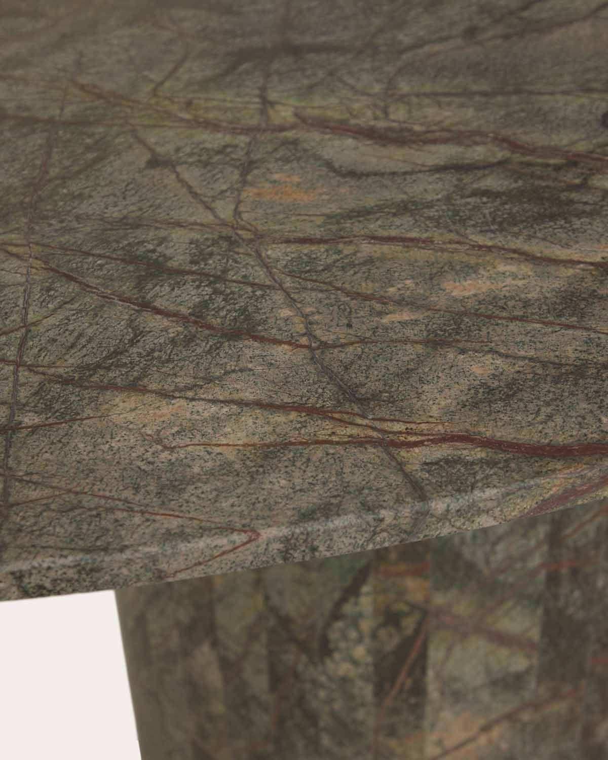 Marble oval dining table 220x110 cm Kyota , gallery image 6