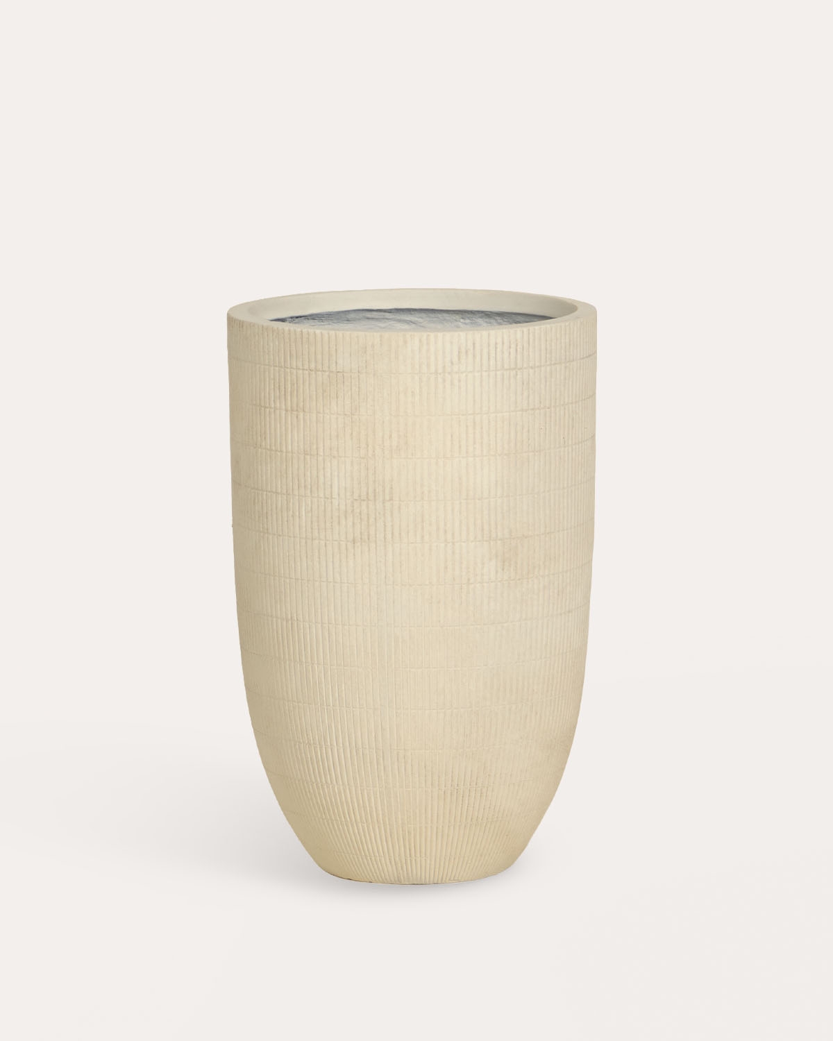 Set of 2 tall cement planters Potos, gallery image 2