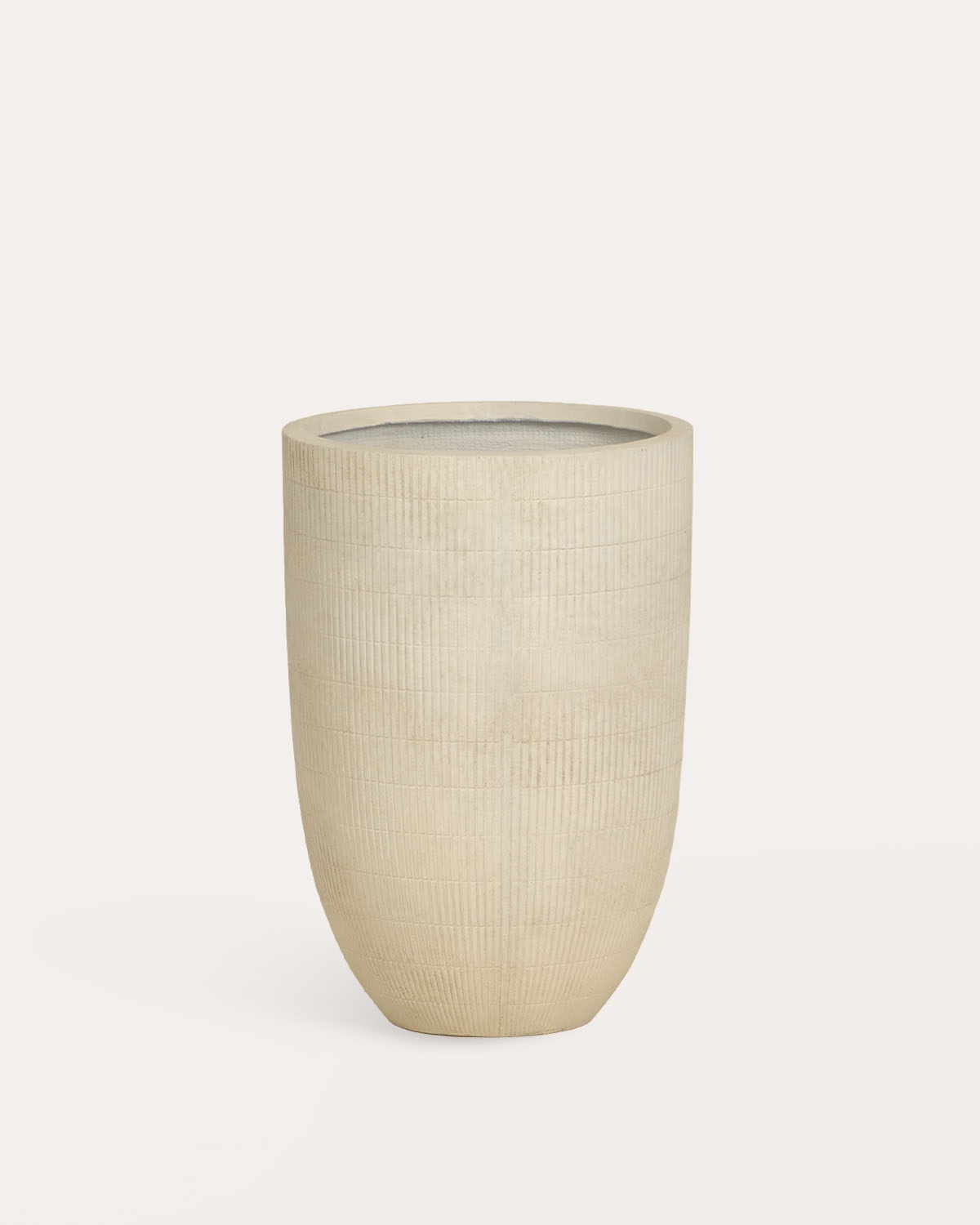 Set of 2 tall cement planters Potos, gallery image 3