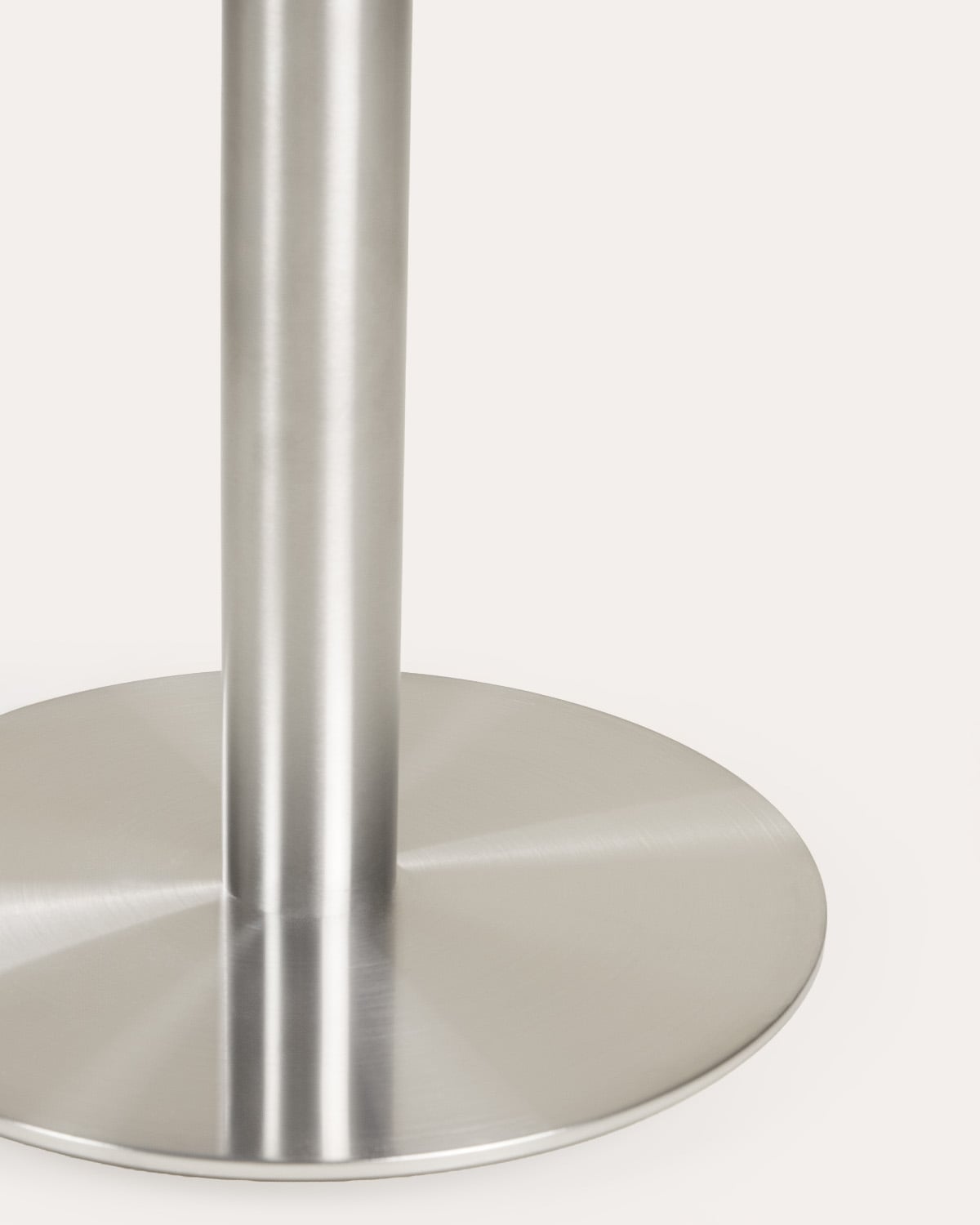 Round Dining Table Ø70 cm Made of Wood and Metal Miwel , gallery image 6